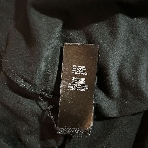 Aritzia Wilfred Black Neptune Dress Maxi Bodycon Size Medium - Picture 12 of 13